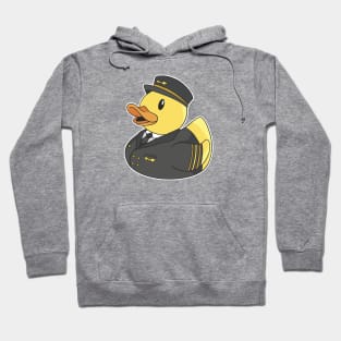 Cute Pilot Rubber Duckie // Bath Toy Duck Hoodie